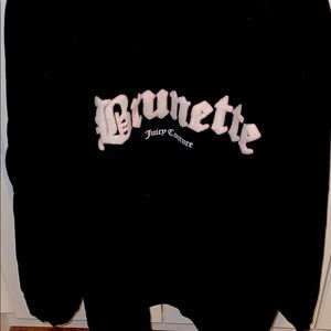 Brunette x Juicy Couture Big Sister Crewneck